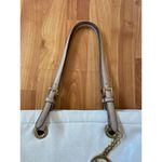 Michael Kors Jet Set Glossy White MK Signature Tote Bag Large Photo 2