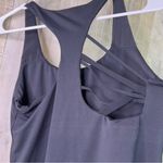 Fabletics Size Medium Black Racerback Strappy Tank Top W/Built In Bra Ar… Photo 2