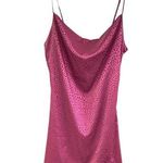 NWT Saints & Hearts Women’s Satin Slip Dress Boutique Burgundy Size Medium Red Photo 0