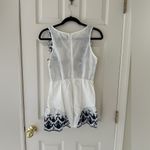 Simplee Apparel Simplee White and Navy Romper Photo 1