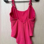 Shade & Shore  Square Neck Pucker High Leg One Piece size medium 8-10 Photo 2