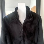 Green Tea  Black Faux Fur Coat Photo 3