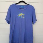 Fresh Produce  Women’s Large Purple Sea Turtle Tee Shirt Photo 0