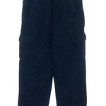 Whistles Women's Amber Cargo Pocket Pants Black Tonal Stripe Cargo Pocket Size 6 Photo 0