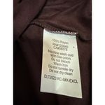 Intermix Purple Long Sleeve Pleated Ruched Slim Fit Crop Blouse Shirt Top Size S Photo 4