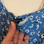 Old Navy Blue Floral Midi Dress Photo 2