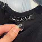 J.Crew Womens Large Black 100% Linen Halter Dress Sleeveless Lined Size XXS Bla Photo 3