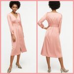 J.Crew Button Front A-Line Midi Dress Photo 1