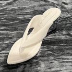 Good American White Terry Cloth Heels Photo 0