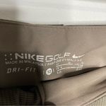 Nike  golf straight Leg Pants brown plaid size 12‎ Photo 1