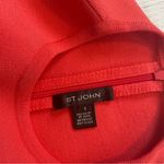 St. John Coral Sleeveless Sweater Shell Size 2 Photo 2