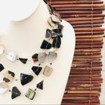 Chico's  Sea Shell Triple Strand Wire Necklace Photo 1