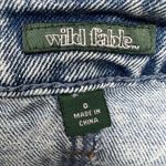 Wild Fable Acid Wash Denim Mini Skirt 0 Photo 2
