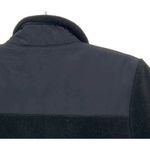 Lands' End Womens S Thermacheck 300 Fleece Jacket Black Full Zip Fall Gorpcore Photo 3