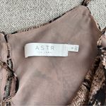 ASTR Snake Print Cowl Neck Top Size Small Photo 2