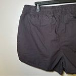 Quince  Brown Organic Stretch Cotton Ripstop Shorts With Pockets Women’s Size XL Photo 4
