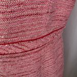 White House | Black Market Pink Tweed Sleeveless Dress Size 14 Career Photo 4