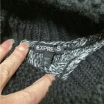 EXPRESS Marl cowl neck cape. Size Small Photo 2