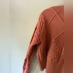 Altar'd State Altar’d State Button Up Cable Knit Cardigan Small Photo 15