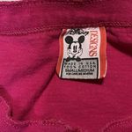 Disney Vintage USA‎  Micky Mouse Henley Tee Shirt Pink Single Stitch Size S/M Photo 2