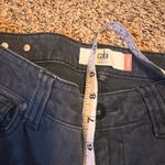 CAbi Jeans Skinny Black Floral Embossed Womens Size 6 Denim Pants Photo 4