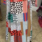 SheIn Womens Dress Sz Small Maxi Wrap Polka Dots Retro Y2k 90s 70's Inspired Photo 7