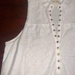 Nation Ltd  - Posey High Neck Snap Tank in White Photo 4