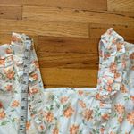 Adelyn Rae  White Floral Dress Size Large Photo 4