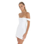 The Bar NEW- NWT! AVERY DRESS BLANC SZ 8 Photo 3