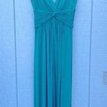 BCBG Maxazria maxi; teal size S, evening, cinched detail; excellent condition Photo 0