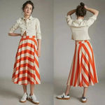 Anthropologie Mare Mare Ilsa Striped Midi Skirt Size XS NWOT $138 Photo 10