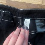 H&M Black Contrast Stitch Cargo Pants Photo 1