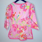 Gretchen Scott Cotton Embellished Tunic in Iconic Iris Pale Pink Size XS Photo 4