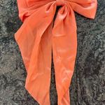 Amazon NEW! Large clip in hair bow- orange Photo 0