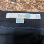 Boden Hampshire Ponte pencil Skirt back zip‎ with slit lined in black size 4 Photo 4