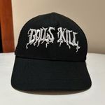 Dolls Kill Embroidered Snapback Trucker Cap Photo 0