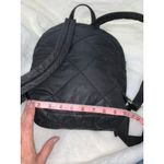 Kate Spade ‎ Quilted Nylon Backpack Black Adjustable Straps Women's Bag Photo 7