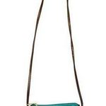 Liz Claiborne Rare Vintage 1980's Kelly Green w/Brown Trims & Strap Camera Bag Photo 0