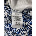 Joie  Women's Blue Floral Print Cropped Linen Pants Size 10 NWOT Photo 5