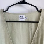Princess Polly Pastel Green Wrap Top Photo 1