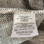 Loft  Black and White Button-up Tweed Sleeveless Shift Dress Size XL Photo 8