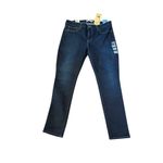 Levi's Women's Skinny Jeans Size 12 short Blue Denim Mid Rise Dark Wash Photo 4