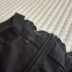 Talbots  Plus Black Lace Fit & Flare Square Neck Dress Sz 18W 18 Wide Photo 10