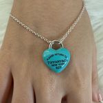 Tiffany & Co. Silver Heart Bracelet Photo 1