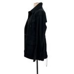 Atm Anthony Thomas Melillo Washed Cargo Jacket Cotton Black Size Medium Photo 7