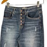 American Rag Off The Rack Flare Dark Blue Button Front Jeans 25 Photo 1