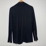 Carmen Marc Valvo  Black Jersey Blazer Size Small Photo 4