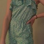 Primark Green Floral Romper Photo 1