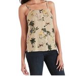 Old Navy NWT Sleeveless Camisole Linen Blend Safari Design Button Front Women S  Photo 12