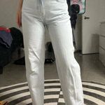 ZARA  women’s straight leg jeans, mid waist Photo 6